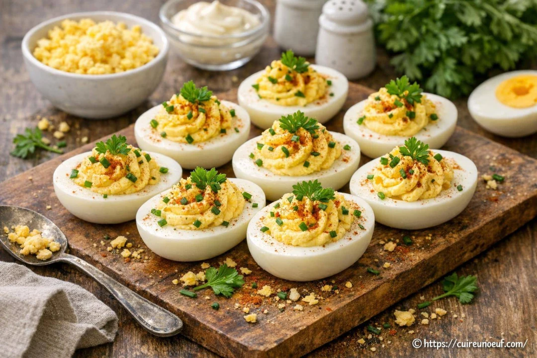 Recettes d'oeufs mimosa