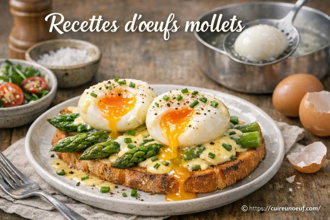Recettes d'oeufs mollets