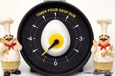 Minuteur pour œuf dur : temps de cuisson parfait à chaque fois