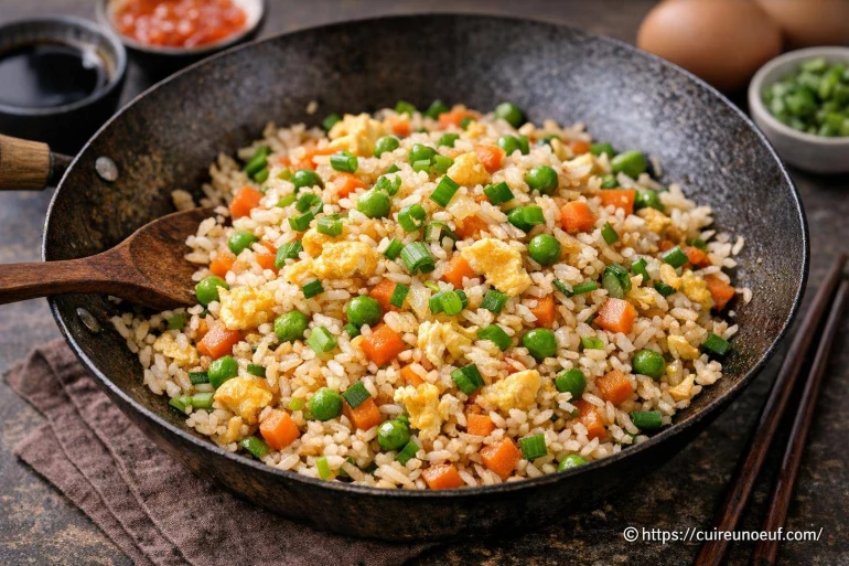 Riz sauté aux œufs : comment réussir cette recette asiatique simple et savoureuse