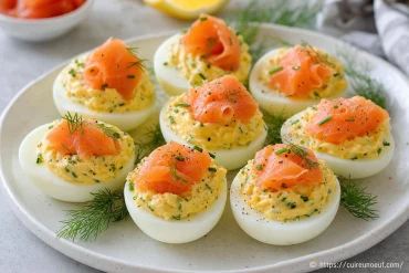 Œufs mimosa au saumon fumé : une recette gourmande