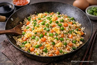 Riz sauté aux œufs : comment réussir cette recette asiatique simple et savoureuse
