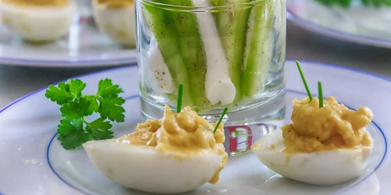 Recette des oeufs mimosa au thon
