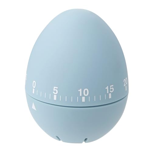 Zenker 41894 Minuteur mécanique en forme dœuf, minuteur de c