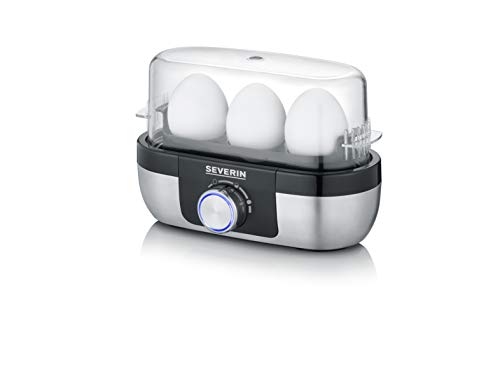 SEVERIN Cuiseur à œufs 270 W, Appareil de cuisson pour 1 à 3