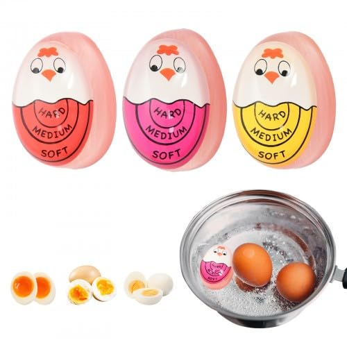 3 PièCes Minuterie à œUfs, Minuterie à œUfs RéUtilisable à C