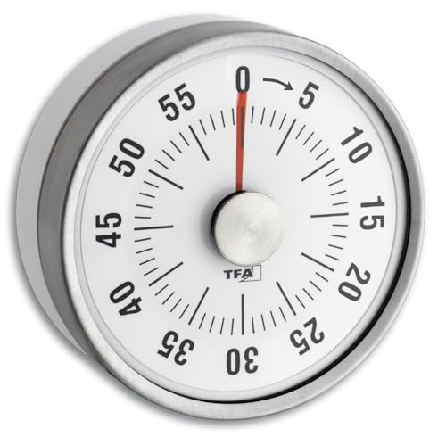 TFA Dostmann Minuteur analogique Puck, 38.1028.02, Minuteur 