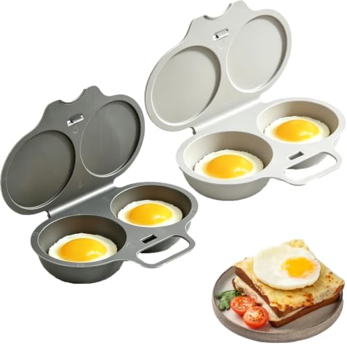Cuiseur Oeuf, 2PC Pocheuses à œufs Micro-ondes, Cuiseur Oeuf